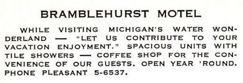 Heidelberg Motel (Holiday Motel, Bramblehurst Motel) - Vintage Postcard (newer photo)